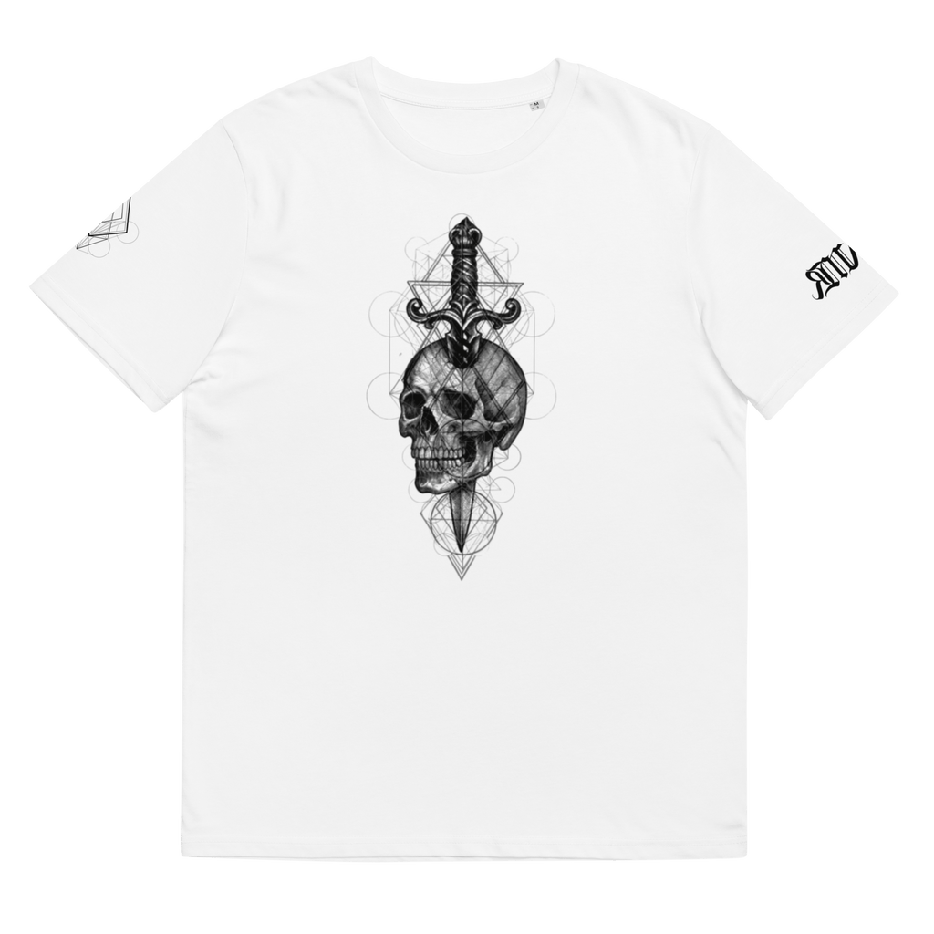 *Sang froid" Unisex Bio - T-Shirt mit Rippkragen - rmnsz.store