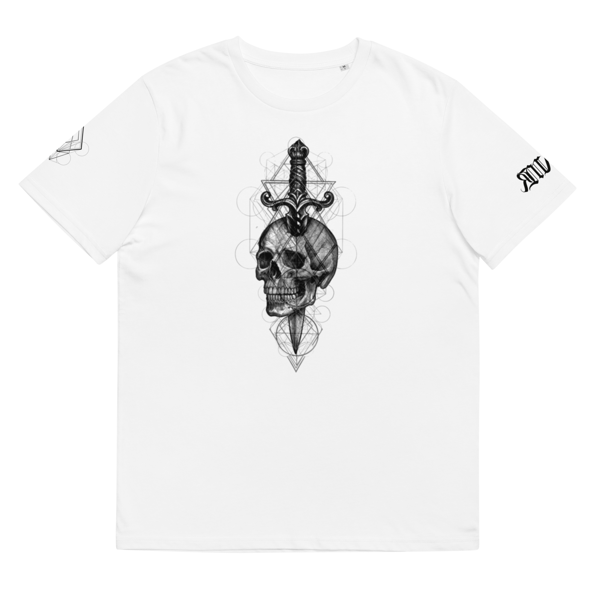 *Sang froid" Unisex Bio - T-Shirt mit Rippkragen - rmnsz.store
