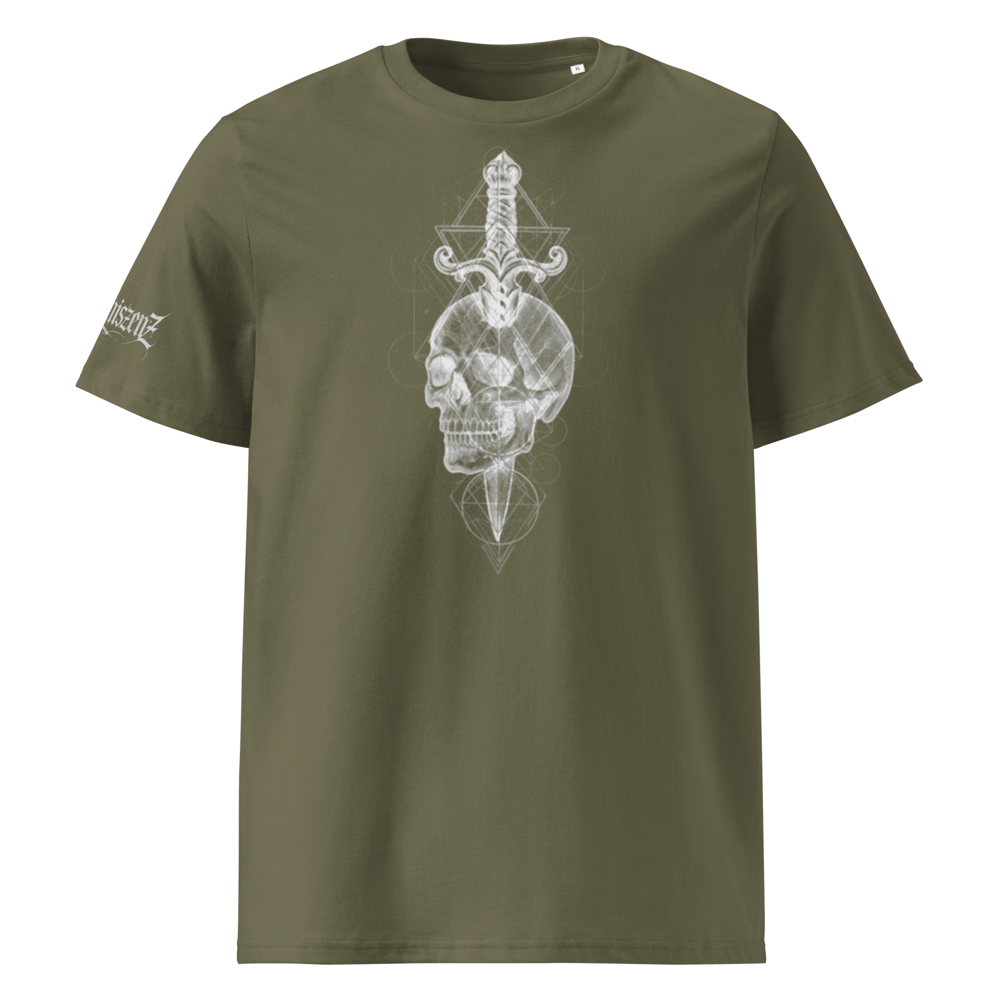 "Sang froid" Unisex Bio - T-Shirt mit Rippkragen - rmnsz.store