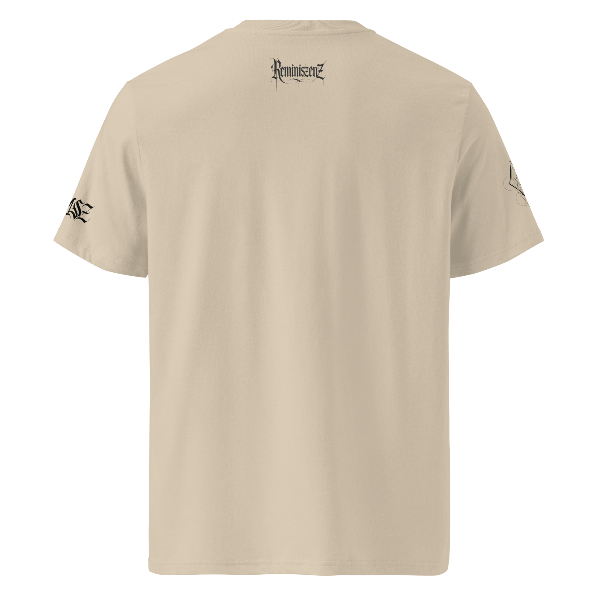 *Sang froid" Unisex Bio - T-Shirt mit Rippkragen - rmnsz.store