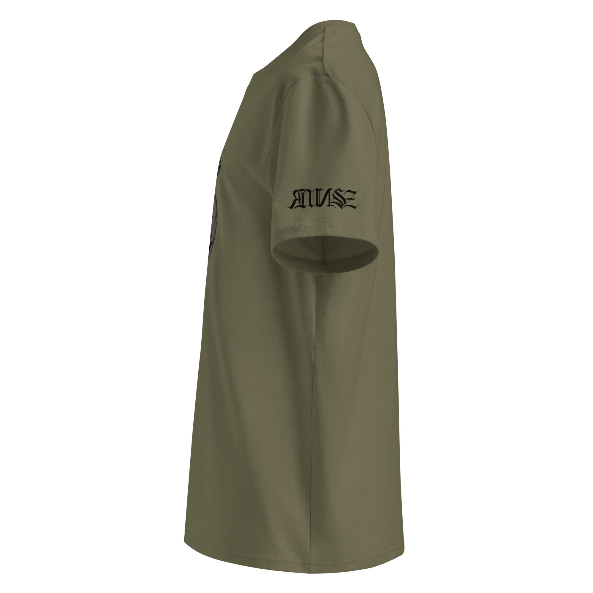 *Sang froid" Unisex Bio - T-Shirt mit Rippkragen - rmnsz.store