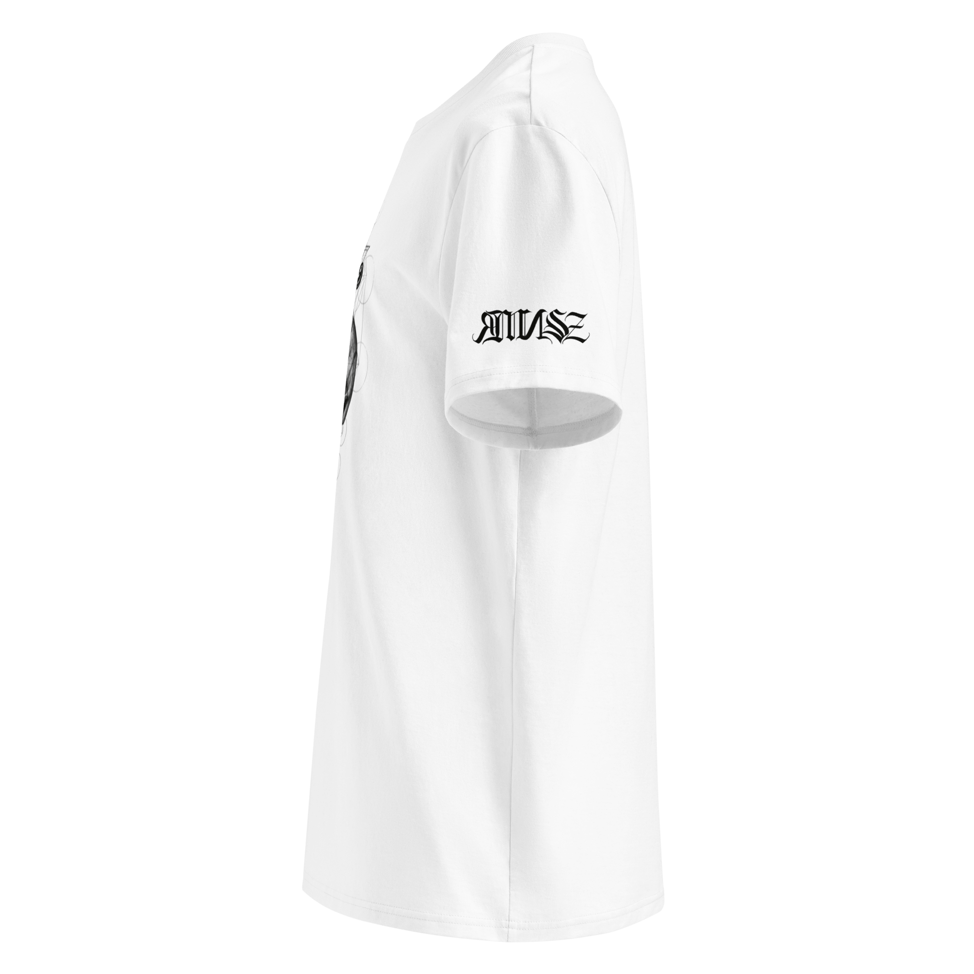 *Sang froid" Unisex Bio - T-Shirt mit Rippkragen - rmnsz.store