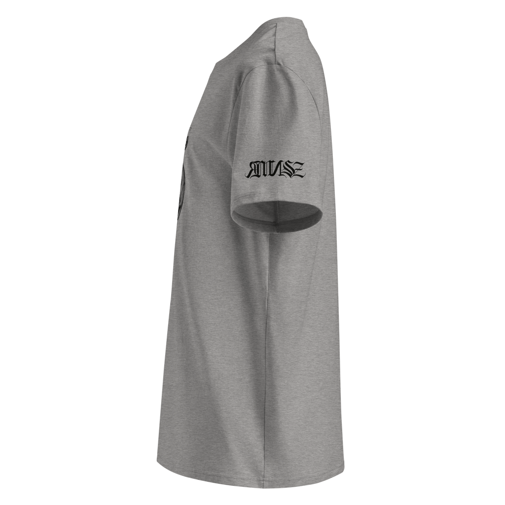 *Sang froid" Unisex Bio - T-Shirt mit Rippkragen - rmnsz.store