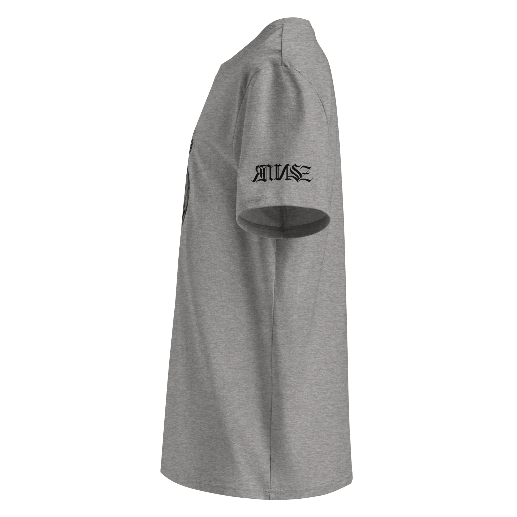 *Sang froid" Unisex Bio - T-Shirt mit Rippkragen - rmnsz.store