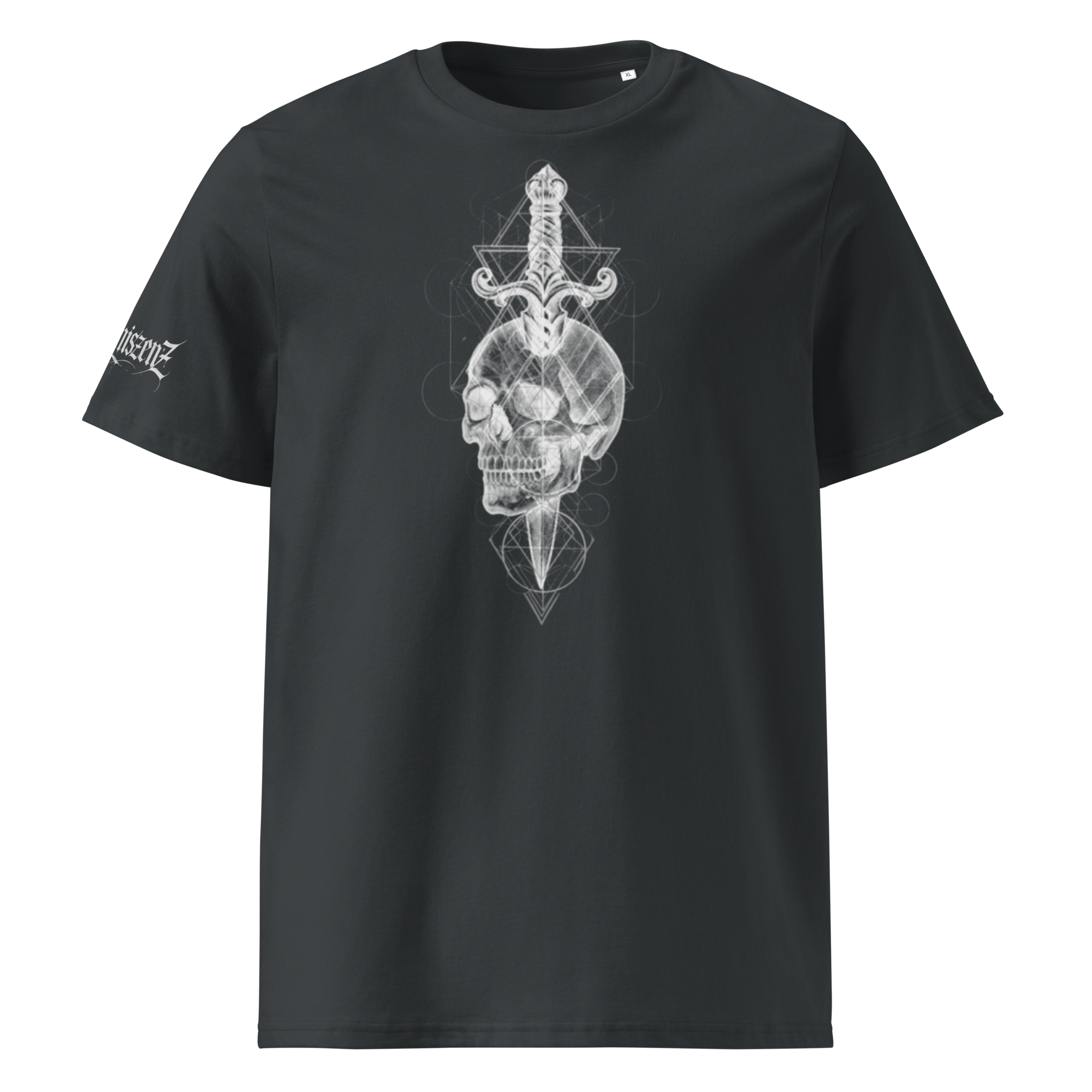 "Sang froid" Unisex Bio - T-Shirt mit Rippkragen - rmnsz.store