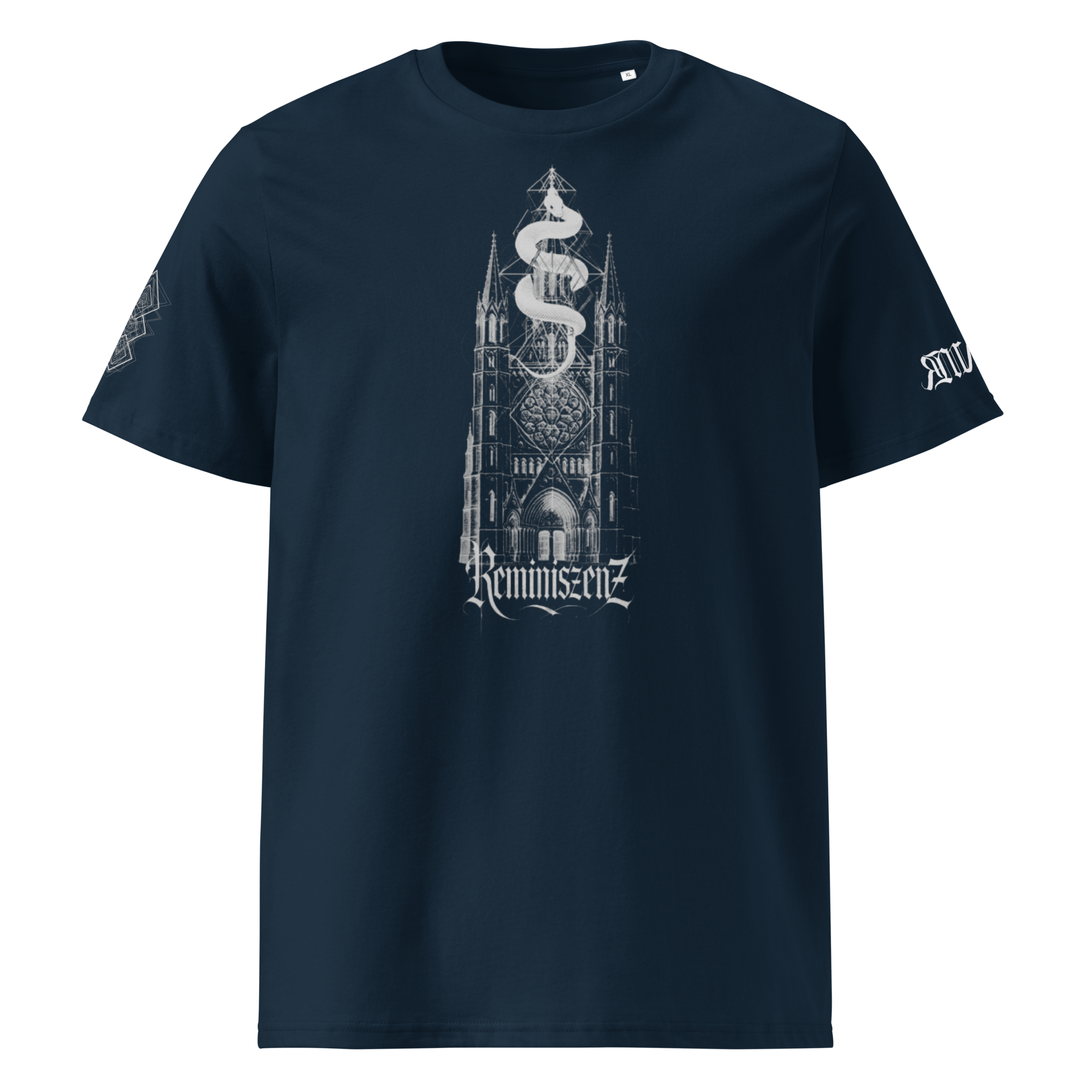 "Sinister" Unisex Bio - T-Shirt mit Rippkragen - rmnsz.store