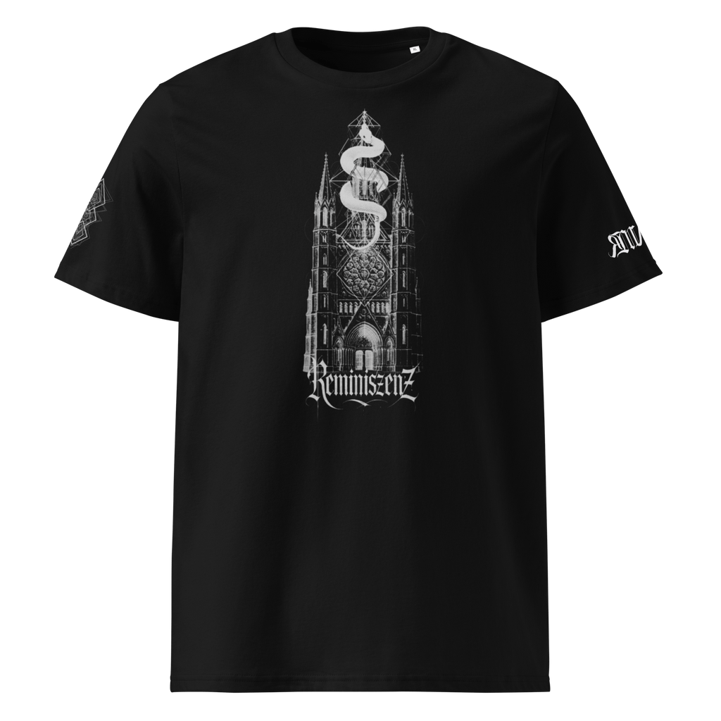 "Sinister" Unisex Bio - T-Shirt mit Rippkragen - rmnsz.store