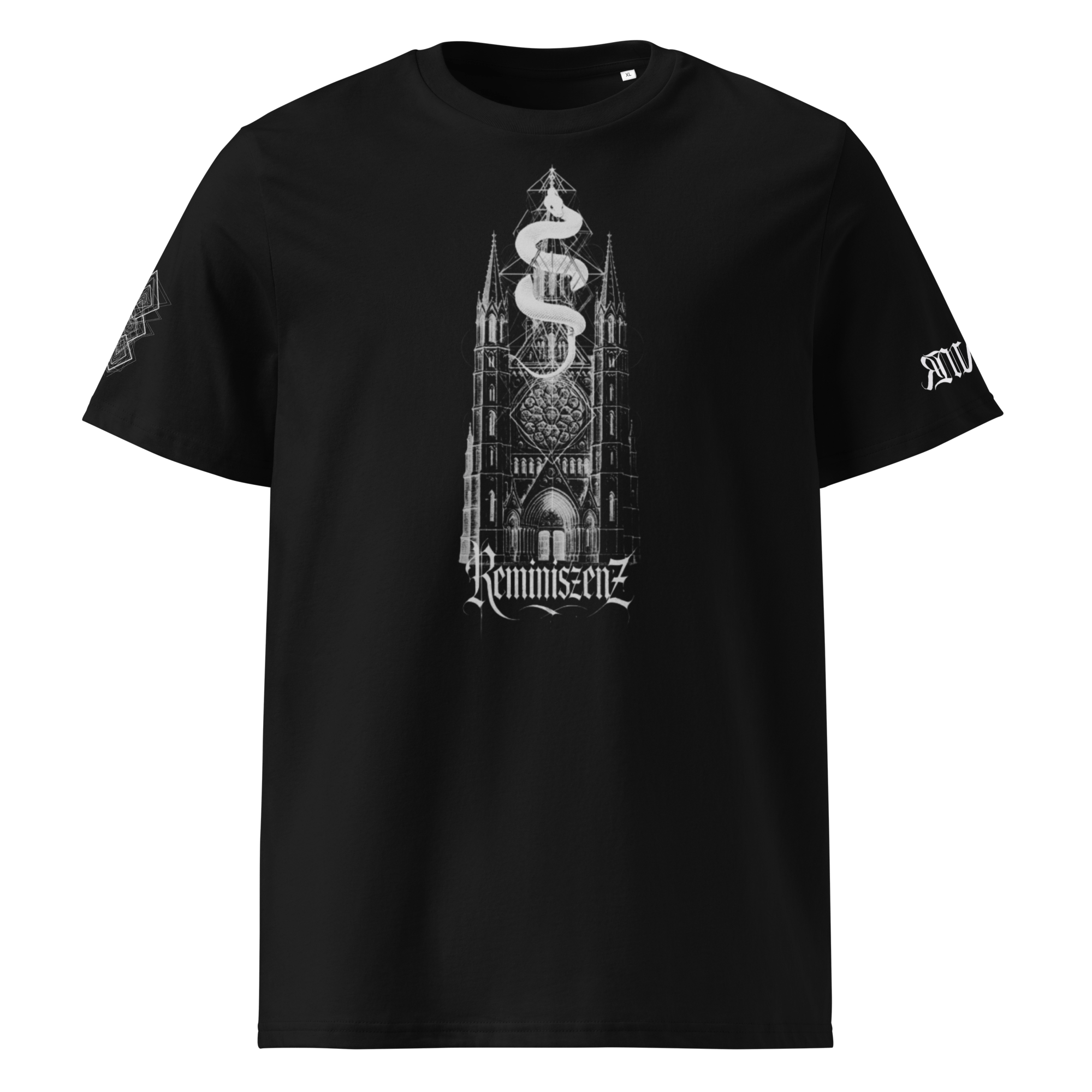"Sinister" Unisex Bio - T-Shirt mit Rippkragen - rmnsz.store