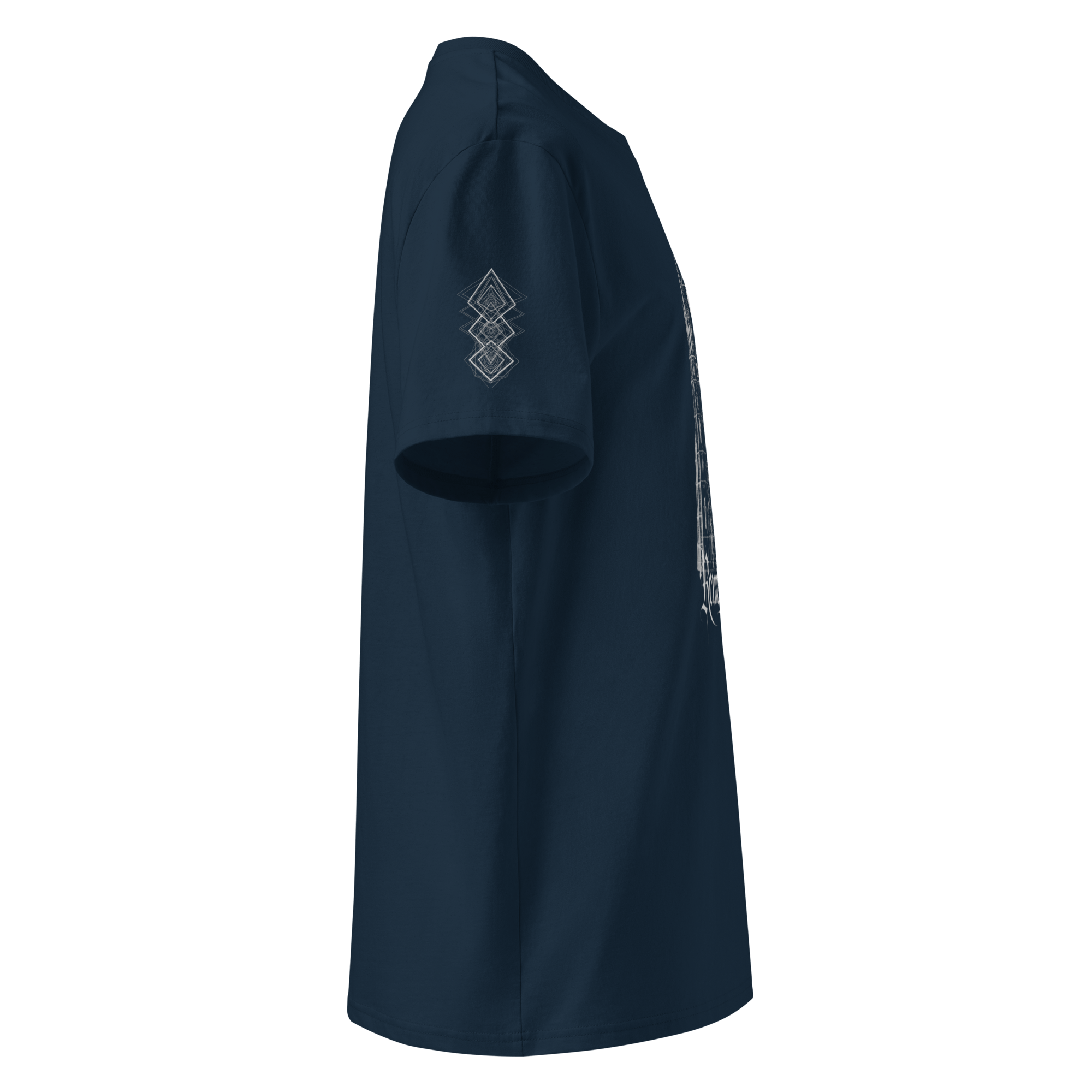 "Sinister" Unisex Bio - T-Shirt mit Rippkragen - rmnsz.store