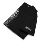 "Sinister" Unisex Bio - T-Shirt mit Rippkragen - rmnsz.store