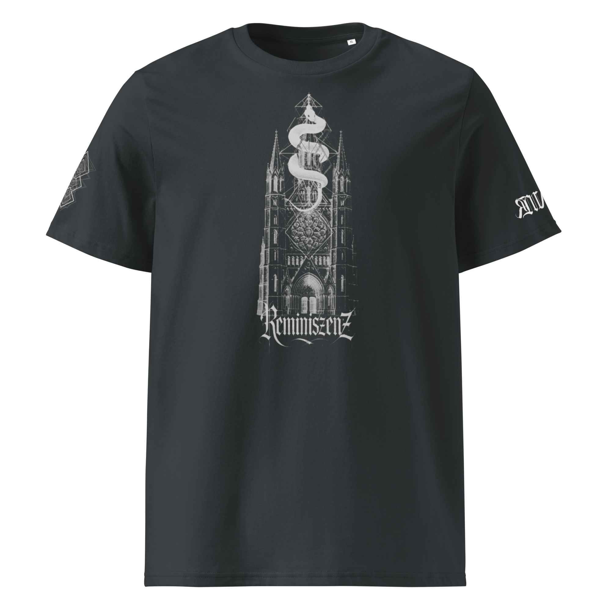 "Sinister" Unisex Bio - T-Shirt mit Rippkragen - rmnsz.store