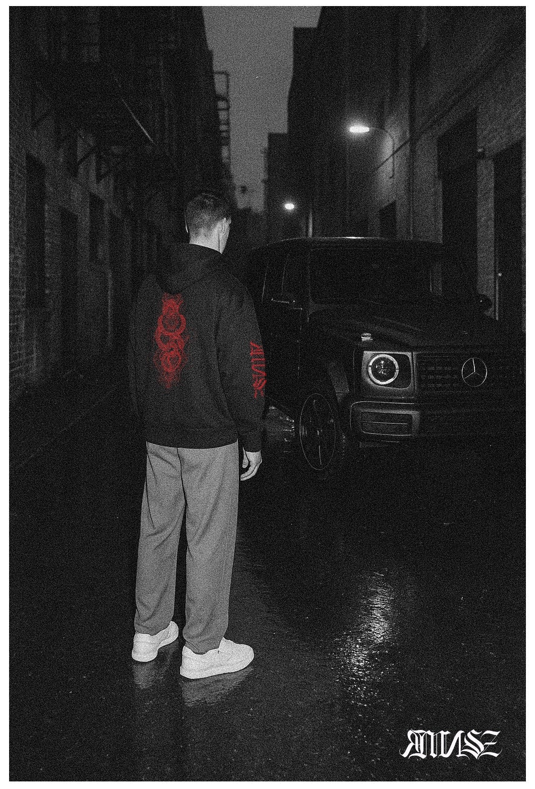 "Sinister" Unisex Champion Hoodie - rmnsz.store