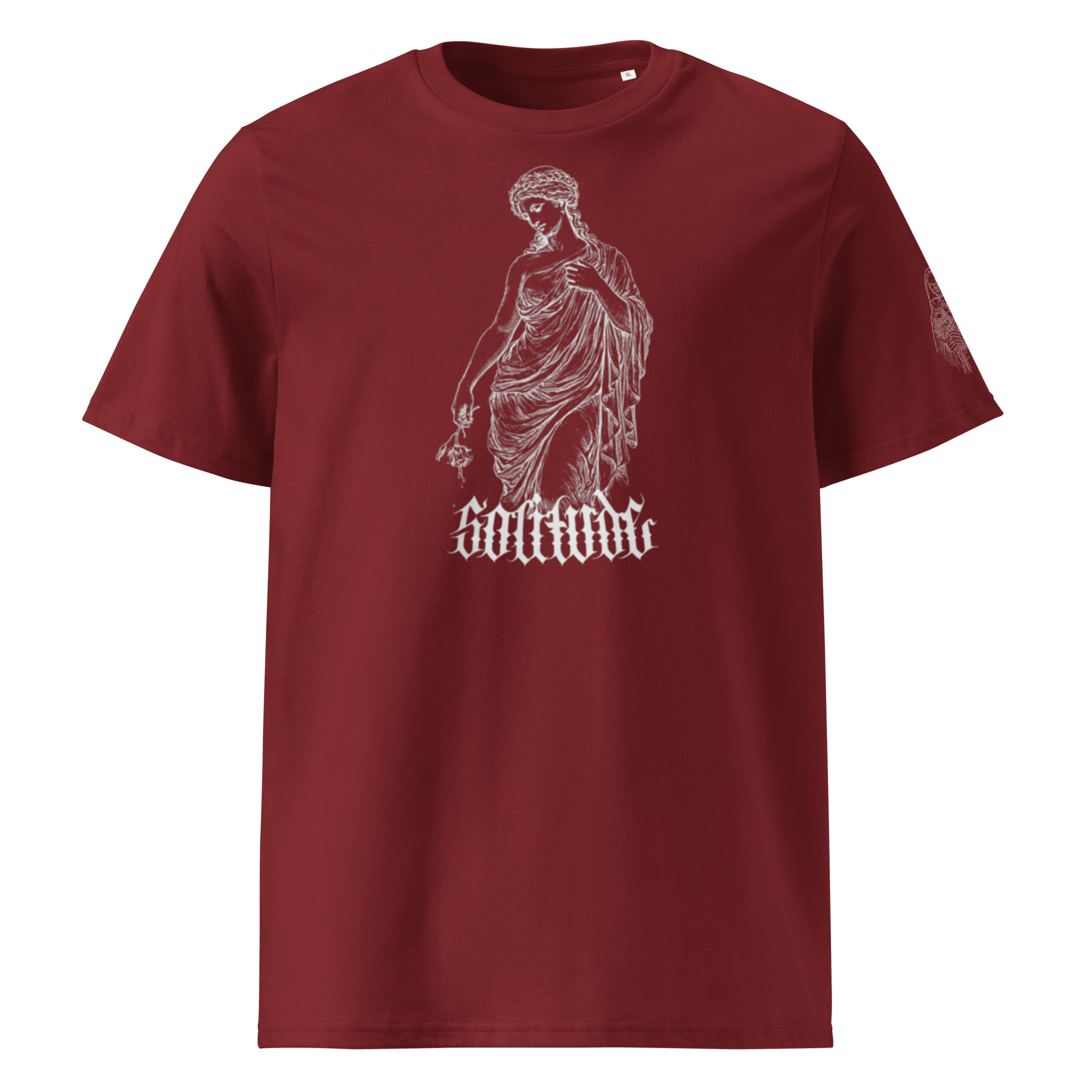"Solitude" Unisex Bio - T-Shirt mit Rippkragen - rmnsz.store