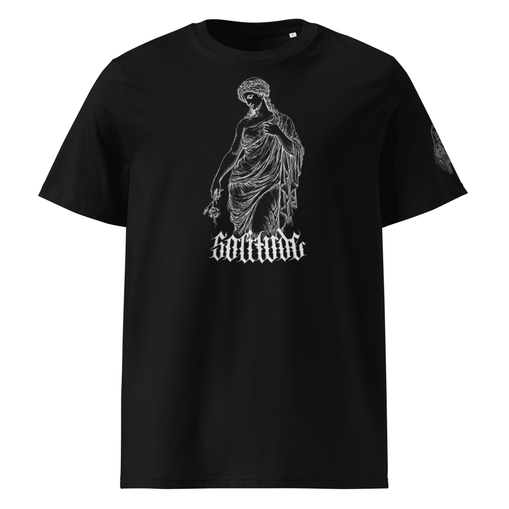 "Solitude" Unisex Bio - T-Shirt mit Rippkragen - rmnsz.store