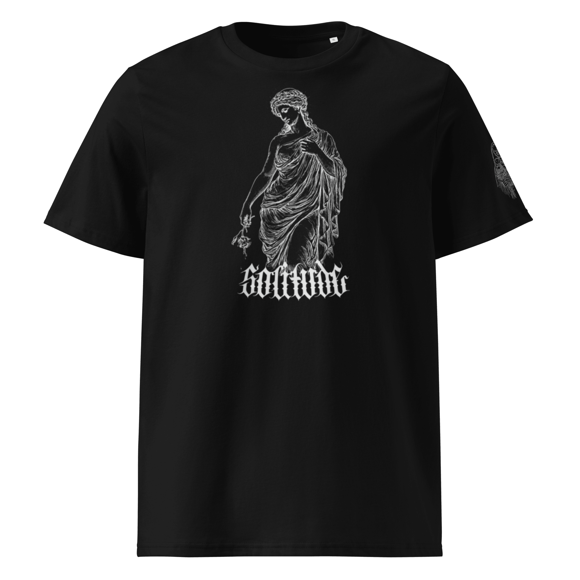 "Solitude" Unisex Bio - T-Shirt mit Rippkragen - rmnsz.store