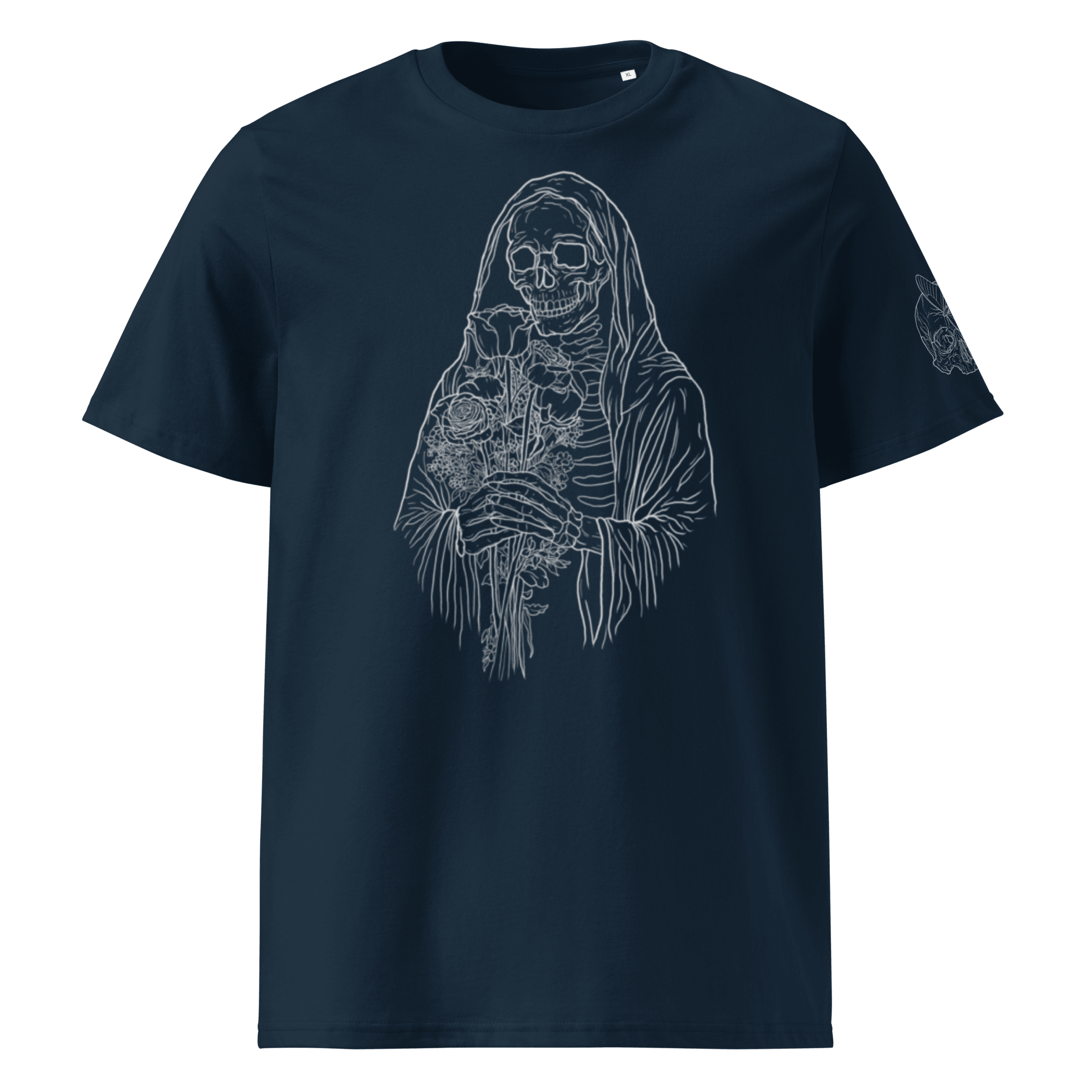 "Solitude" Unisex Bio - T-Shirt mit Rippkragen - rmnsz.store