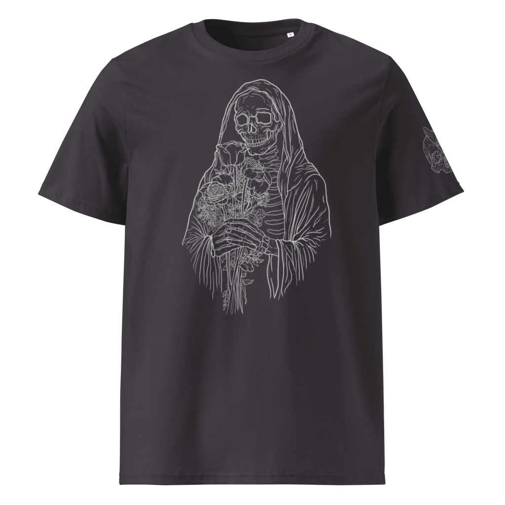"Solitude" Unisex Bio - T-Shirt mit Rippkragen - rmnsz.store