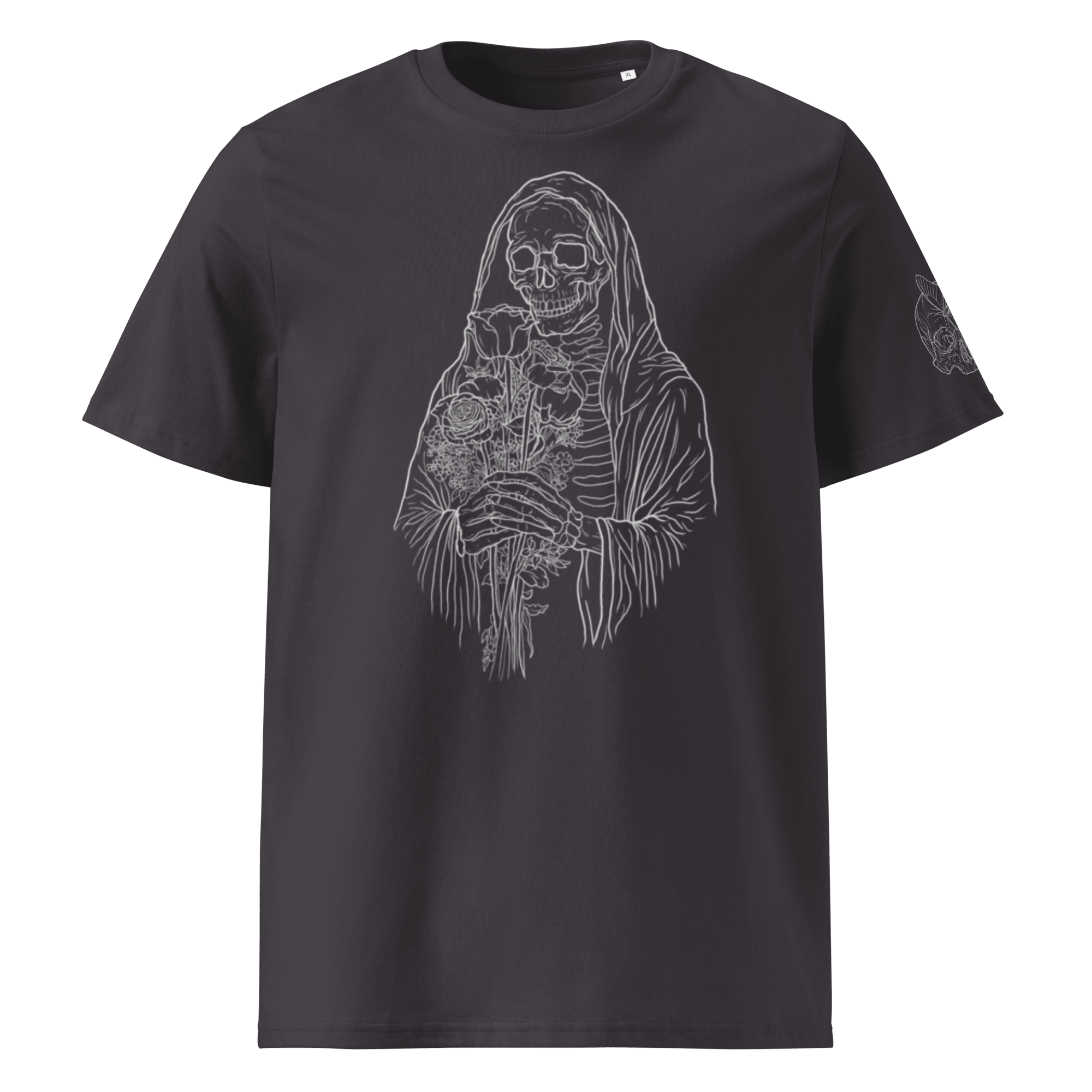 "Solitude" Unisex Bio - T-Shirt mit Rippkragen - rmnsz.store