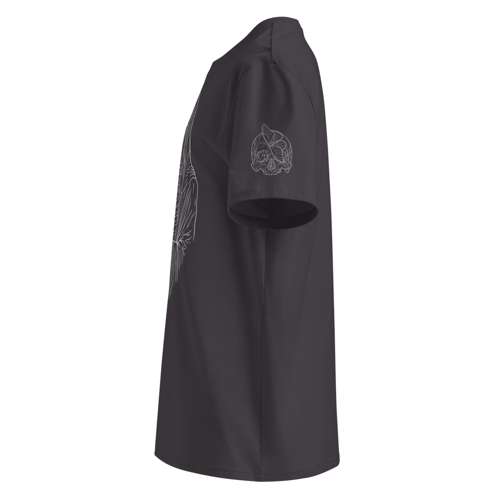 "Solitude" Unisex Bio - T-Shirt mit Rippkragen - rmnsz.store