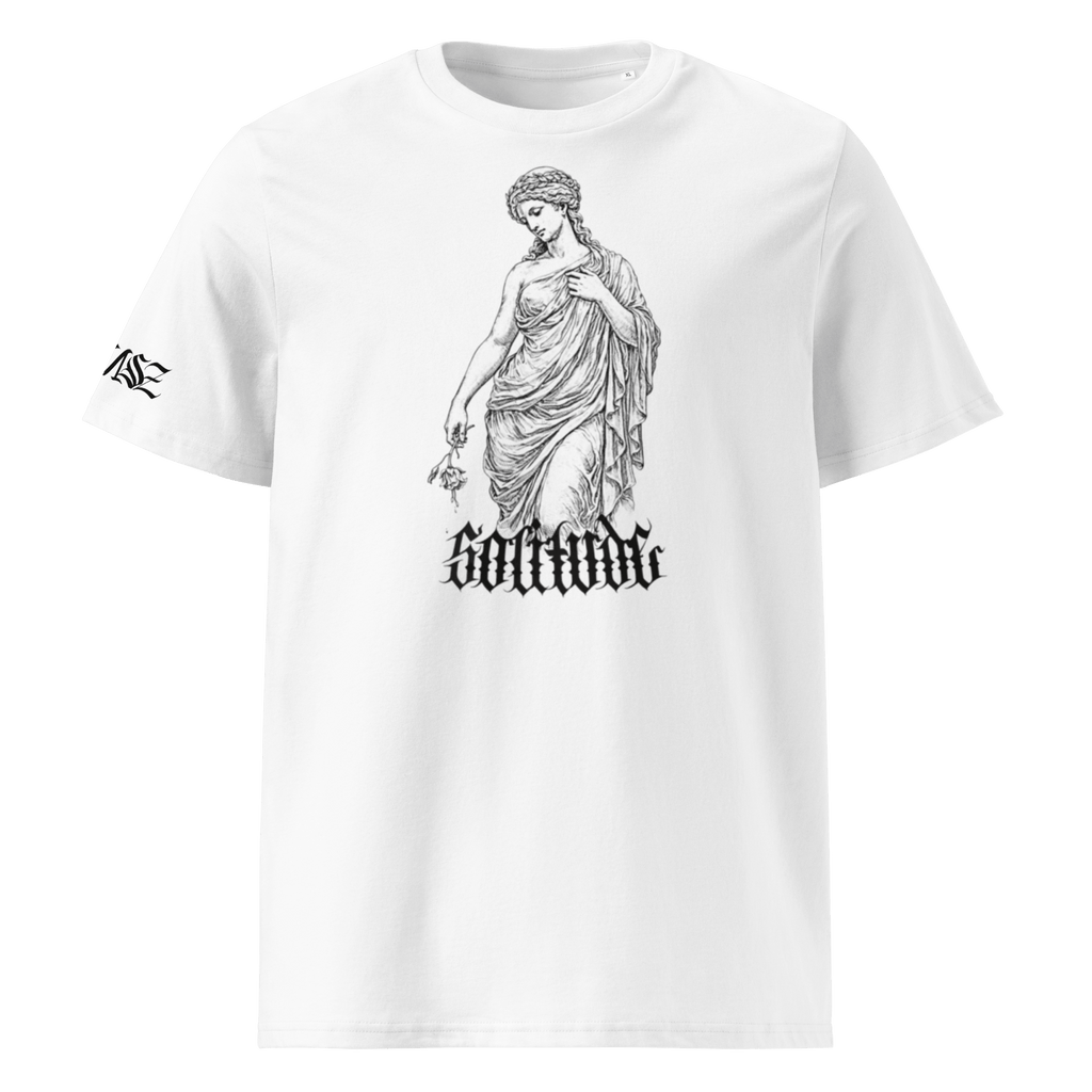 "Solitude" Unisex Bio - T-Shirt mit Rippkragen - rmnsz.store