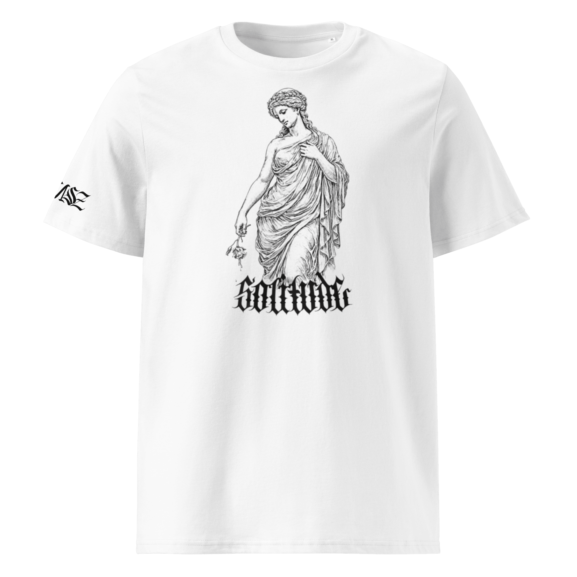 "Solitude" Unisex Bio - T-Shirt mit Rippkragen - rmnsz.store