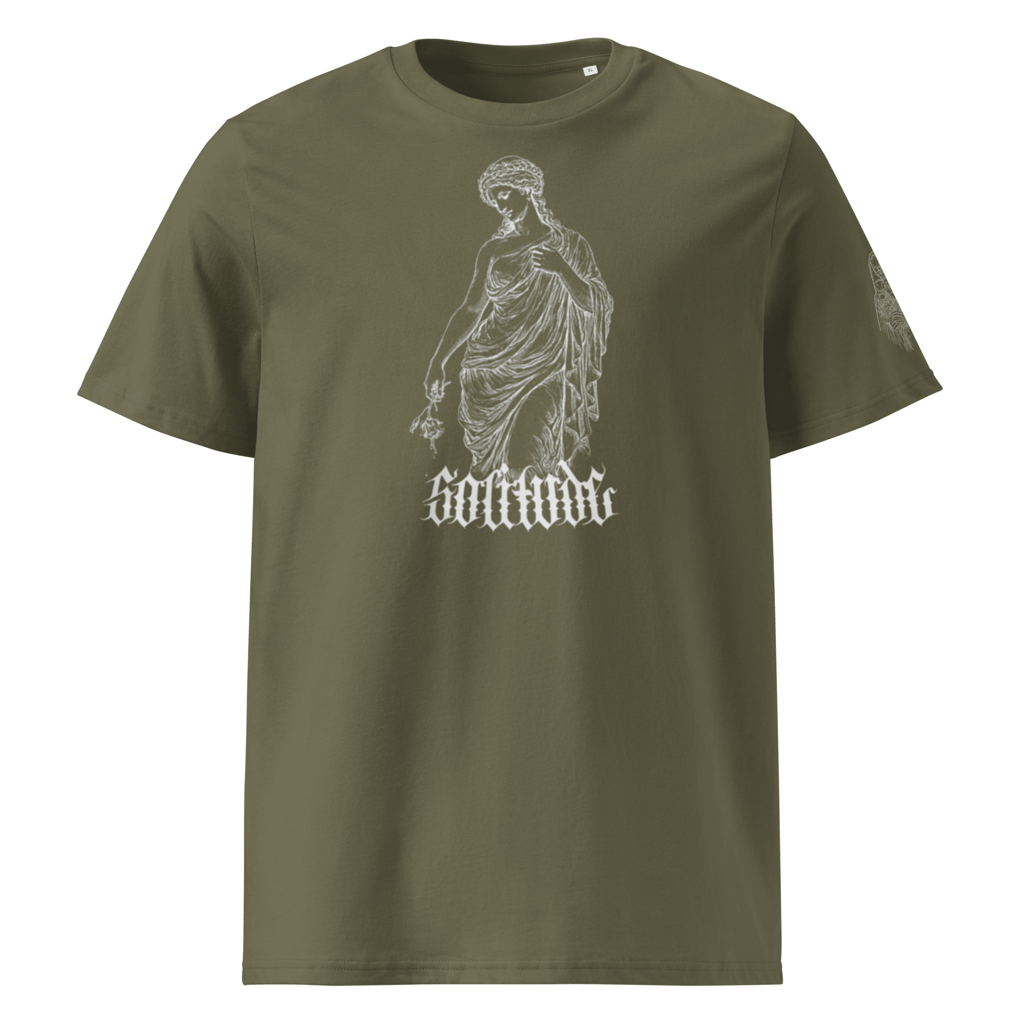 "Solitude" Unisex Bio - T-Shirt mit Rippkragen - rmnsz.store