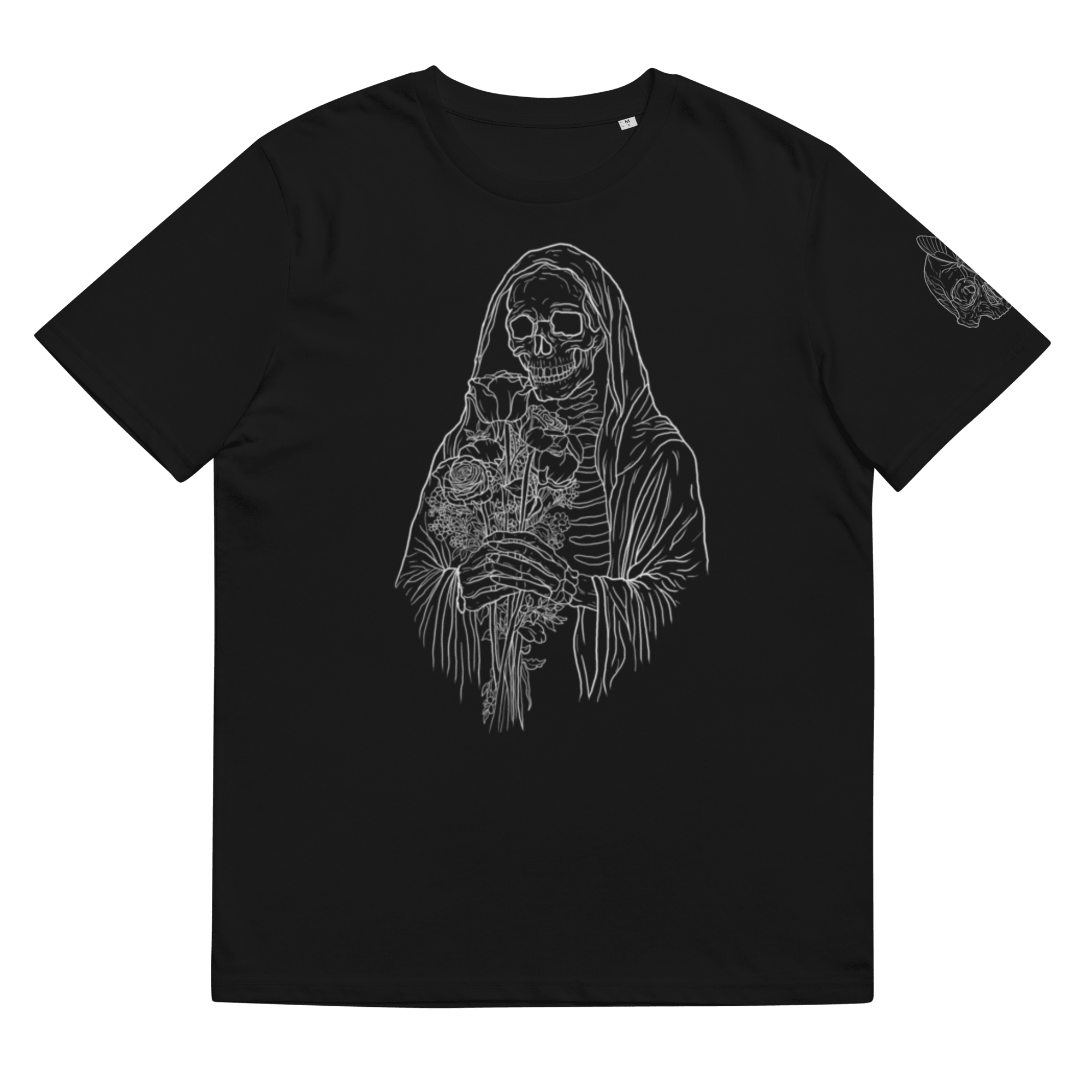"Solitude" Unisex Bio - T-Shirt mit Rippkragen - rmnsz.store