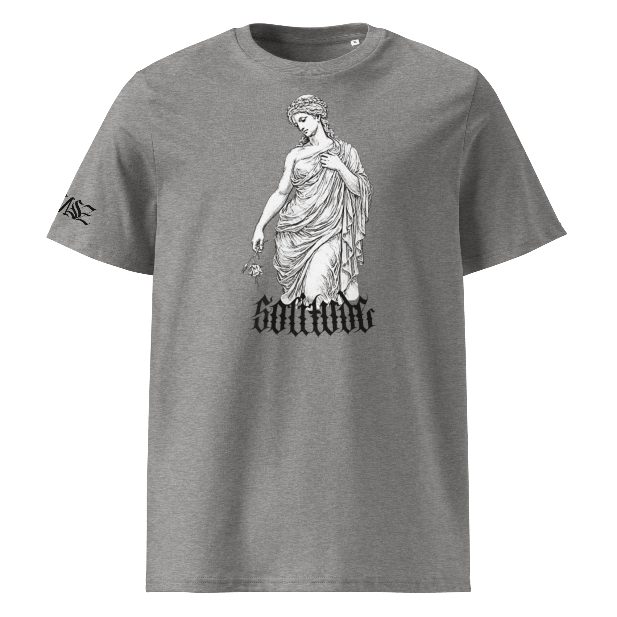 "Solitude" Unisex Bio - T-Shirt mit Rippkragen - rmnsz.store