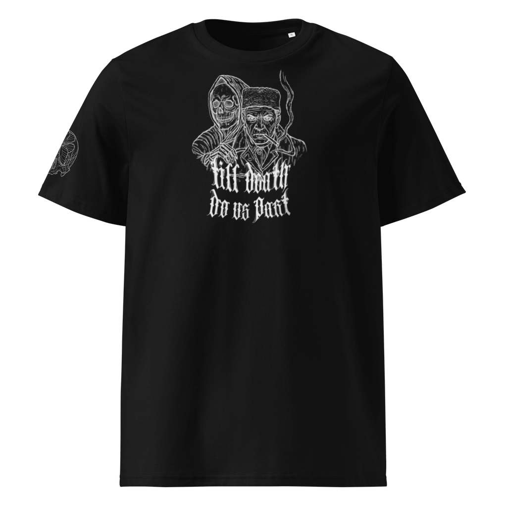 „Till Death do us part“ Unisex Bio - T-Shirt mit Rippkragen - rmnsz.store