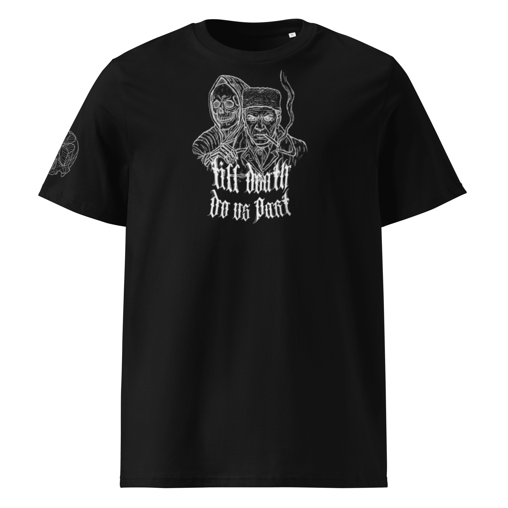 „Till Death do us part“ Unisex Bio - T-Shirt mit Rippkragen - rmnsz.store
