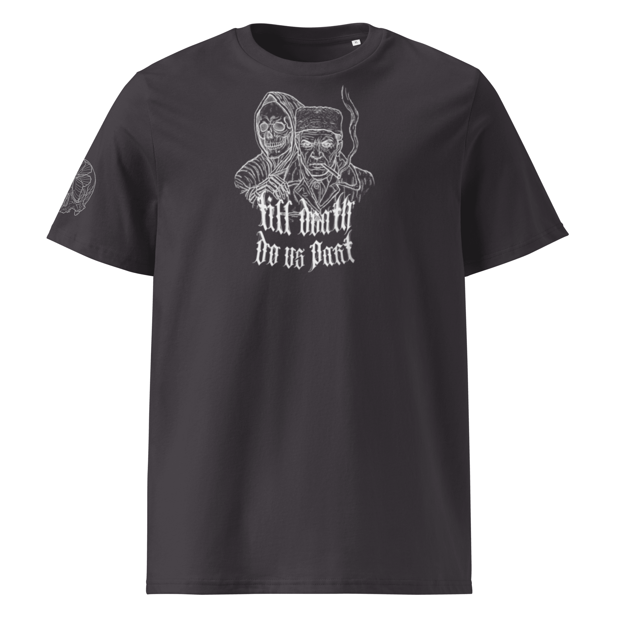 „Till Death do us part“ Unisex Bio - T-Shirt mit Rippkragen - rmnsz.store