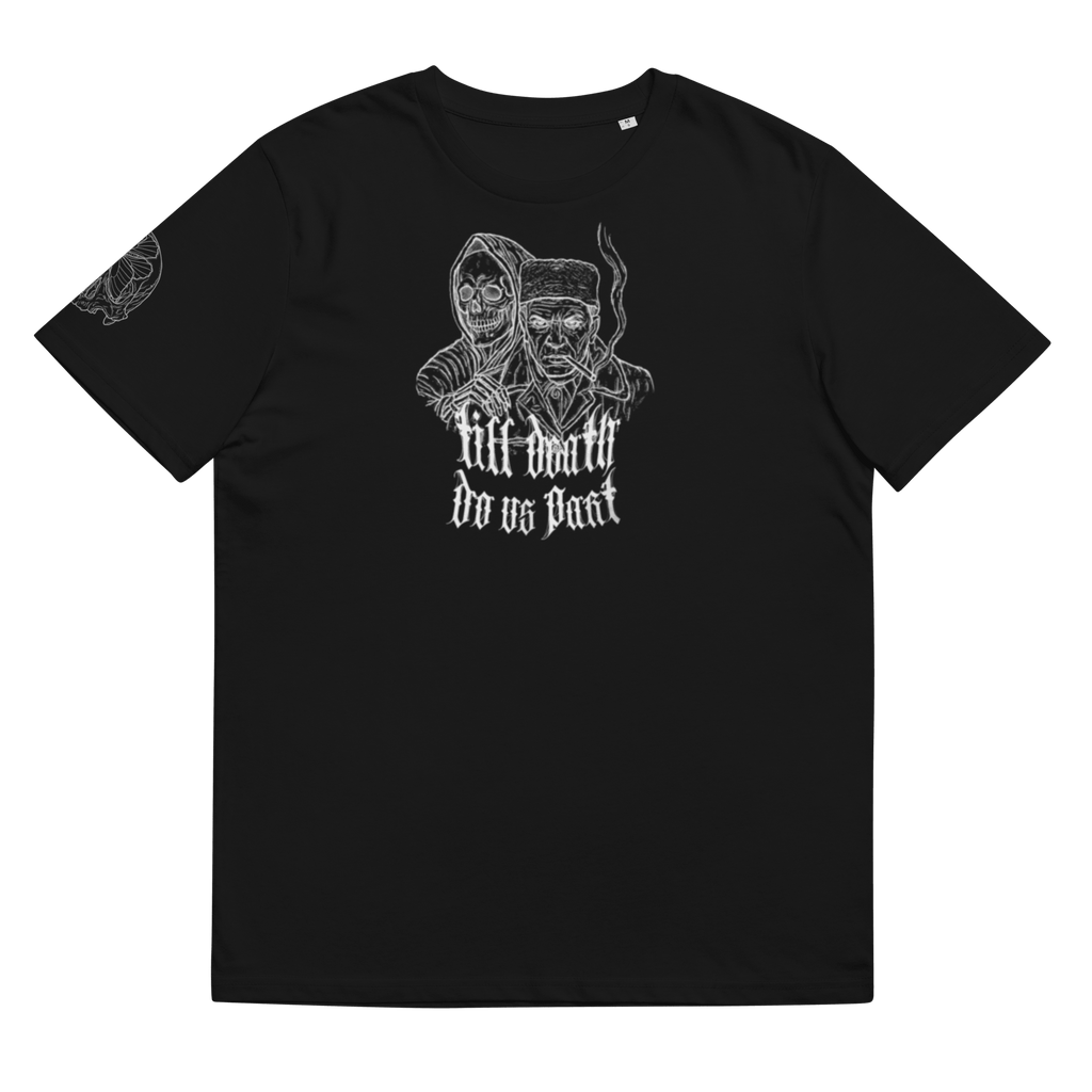 „Till Death do us part“ Unisex Bio - T-Shirt mit Rippkragen - rmnsz.store