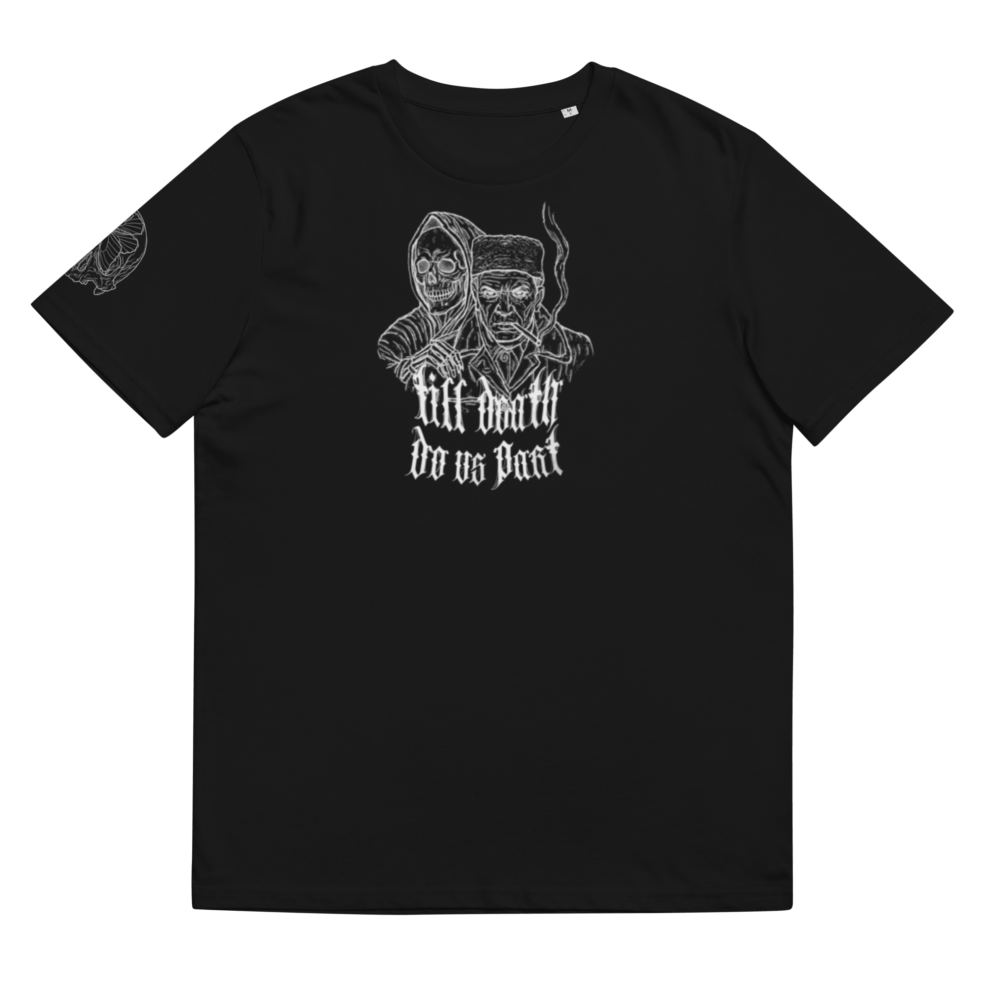 „Till Death do us part“ Unisex Bio - T-Shirt mit Rippkragen - rmnsz.store