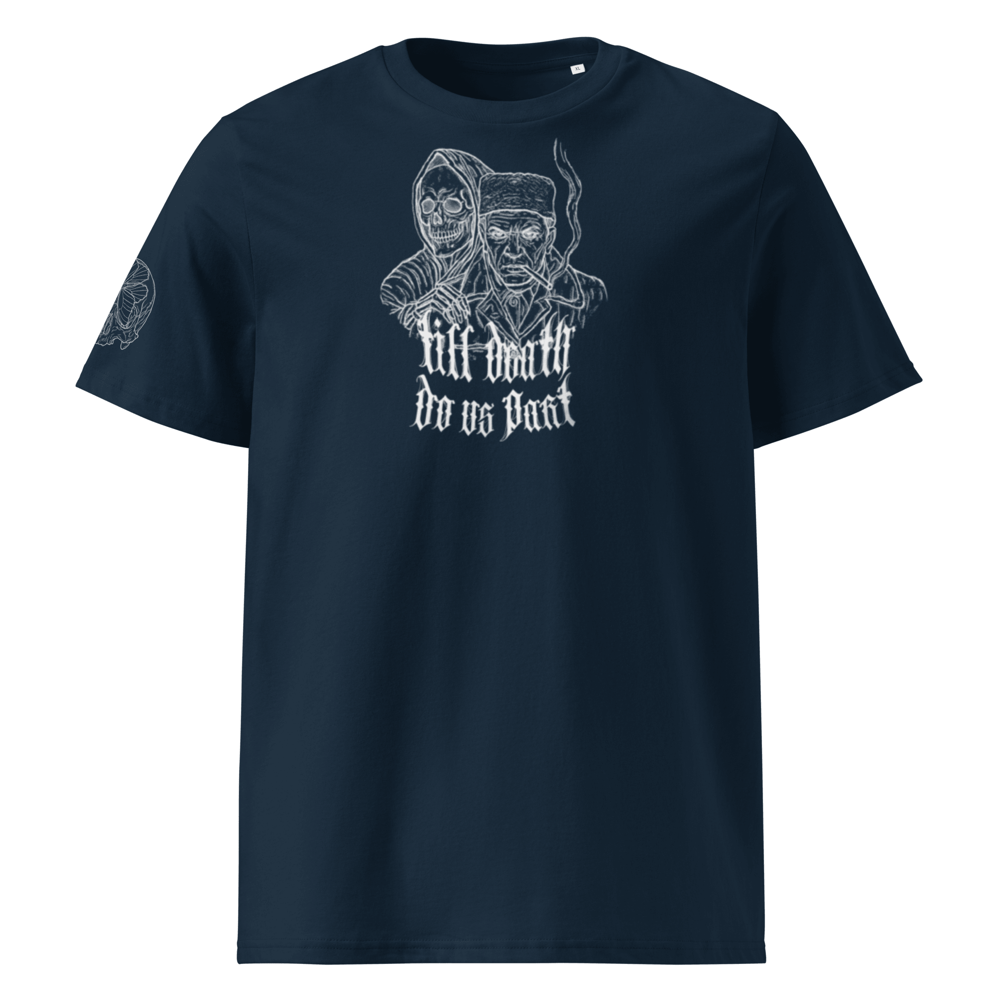„Till Death do us part“ Unisex Bio - T-Shirt mit Rippkragen - rmnsz.store