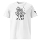 „Till Death do us Part“ Unisex Bio - T-Shirt Weiss mit Rippkragen - rmnsz.store