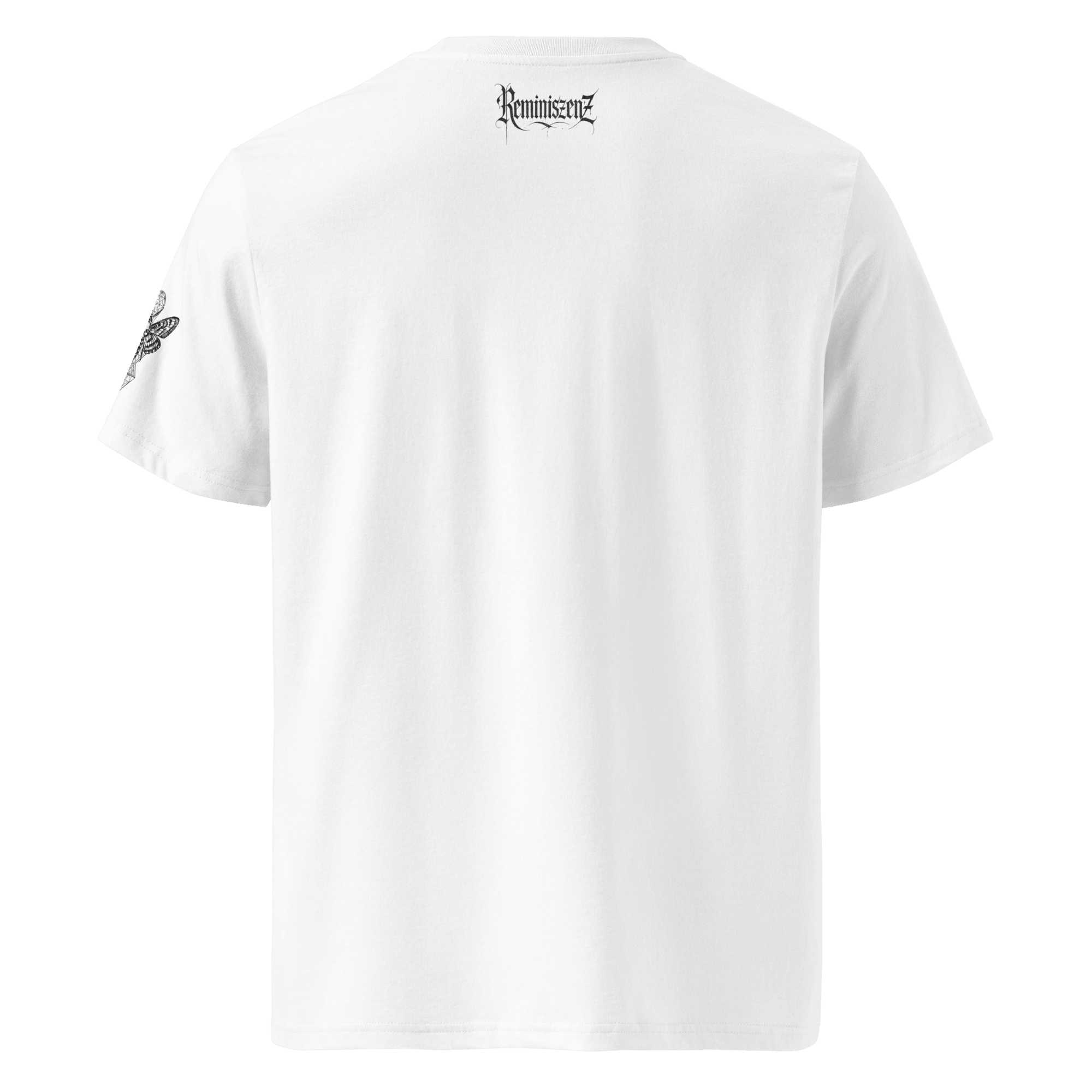 „Till Death do us Part“ Unisex Bio - T-Shirt Weiss mit Rippkragen - rmnsz.store